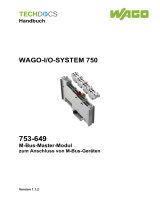 WAGO M-Bus Master Module Benutzerhandbuch