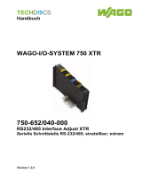 WAGO RS-232 / RS-485 freely configurable /XTR Benutzerhandbuch