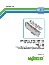 WAGO 4-channel, 24VDC, 3.0ms Benutzerhandbuch