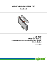 WAGO 4-channel, 0-10VDC, single-ended Benutzerhandbuch