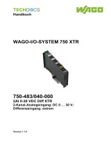 WAGO 2-channel, 0-30VDC /XTR Benutzerhandbuch