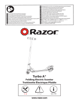 Razor Turbo A Electric Scooter Benutzerhandbuch