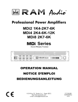 RAM Audio MDi Series – Barrier Strips and Phoenix Connectors version – Benutzerhandbuch