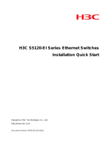 H3C S5120-EI Series Installation, Quick Start