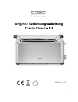 Caso Classico T4 Toaster Bedienungsanleitung