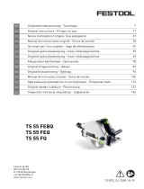 Festool TS 55 FQ-Plus-FS Bedienungsanleitung