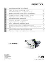 Festool TSC 55 KEB-Basic Bedienungsanleitung