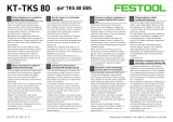 Festool TKS 80 EBS-Set Bedienungsanleitung