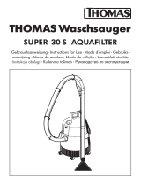 Thomas SUPER 30 S Aquafilter Bedienungsanleitung