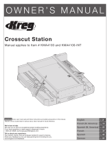 Kreg Crosscut Station Benutzerhandbuch