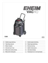 EHEIM Nozzle set and filter for VAC40 Bedienungsanleitung