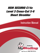 MyBinding HSM HSM2250 Benutzerhandbuch