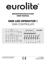 EuroLite DMX LED OPERATOR 6 Benutzerhandbuch