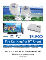 Teleco Flatsat Komfort BT Benutzerhandbuch