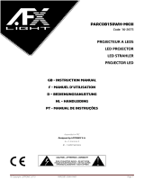 afx light PARCOB150WH-MKIII Bedienungsanleitung