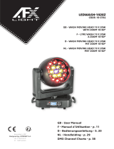 afx light LEDWASH-1920Z Benutzerhandbuch