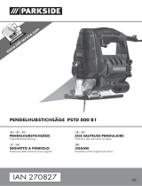Parkside PSTD 800 B1 Translation Of The Original Instructions