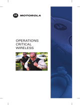 Motorola OPERATIONS CRITICAL WIRELESS Benutzerhandbuch