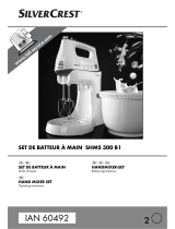 Silvercrest SHMS 300 B1 Operating Instructions Manual