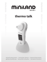 Miniland Baby Thermo Talk Benutzerhandbuch