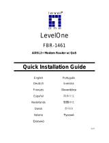 LevelOne FBR-1461 Quick Installation Manual