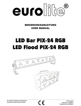 EuroLite LED Bar PIX-24 RGB Benutzerhandbuch
