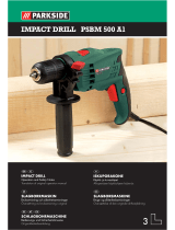 Parkside PSBM 500 A1 IMPACT DRILL Operation and Safety Notes