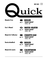 Quick Boiler Square B 23 Benutzerhandbuch