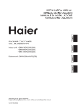 Haier 3HUM20HA03/R2(DB) Installationsanleitung