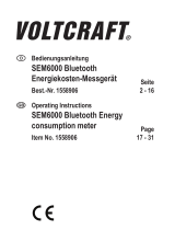VOLTCRAFT SEM6000 Bedienungsanleitung