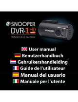 Snooper DVR-1HD Benutzerhandbuch