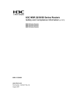 3com MSR 30 Series Safety Information Manual