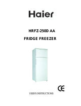 Haier HRFZ-250D AA Benutzerhandbuch