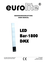 EuroLite LED Bar-1800 DMX Benutzerhandbuch