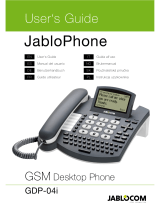 Jablocom JabloPhone GDP-04i Benutzerhandbuch