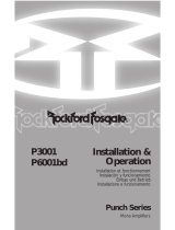 Rockford Fosgate Punch P6001bd Bedienungsanleitung