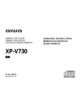 Aiwa XP-V730 Benutzerhandbuch