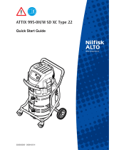 Nilfisk-ALTO M SD XC Type 22 Schnellstartanleitung