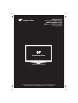 CONTINENTAL EDISON 22HD3 Operating Instructions Manual