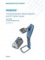 Radiodetection RD8000 Benutzerhandbuch