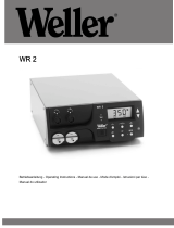 Weller WR 2 Operating Instructions Manual