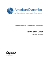 American Dynamics illustra 610 Schnellstartanleitung