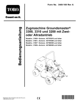 Toro Groundsmaster 3200 2-Wheel Drive Traction Unit Benutzerhandbuch