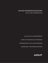 Sub-Zero Sealed Burner RangeTop Benutzerhandbuch