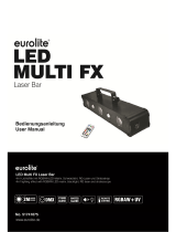 EuroLite LED Multi FX Laser Bar Benutzerhandbuch