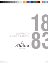 Alpina AL-525 Warranty & Instructions