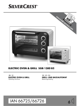 Silvercrest SGB 1380 B2 Operating Instructions Manual