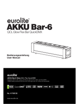 EuroLite AKKU Bar-6 Benutzerhandbuch