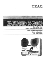 TEAC X-300 Bedienungsanleitung