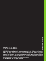 Motorola BLUETOOTH T305 PORTABLE HANDS-FREE SPEAKER Benutzerhandbuch